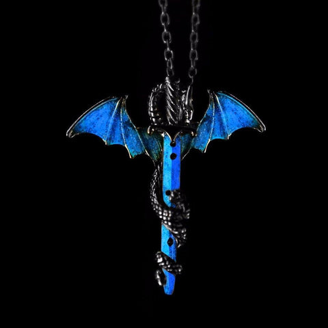 Glowing Dragon Necklace