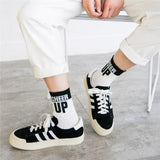 Graphic Print Quotable Socks