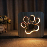 Animal Paw Print Night Light