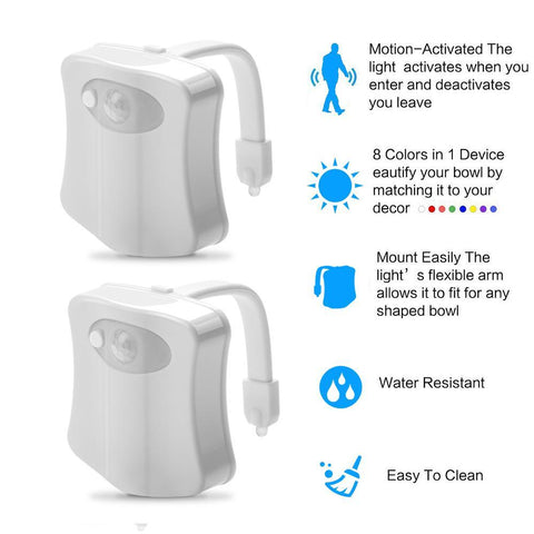 Motion Sensor Toilet Nightlight