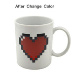Heated Heart Mug