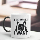 I Do What I Want Bulldog Mug