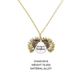 Sunflower Necklace