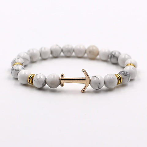 Anchored Stone Bracelet
