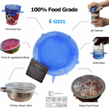 Stretch & Fit - Silicone Stretch Lids (6-Pack)