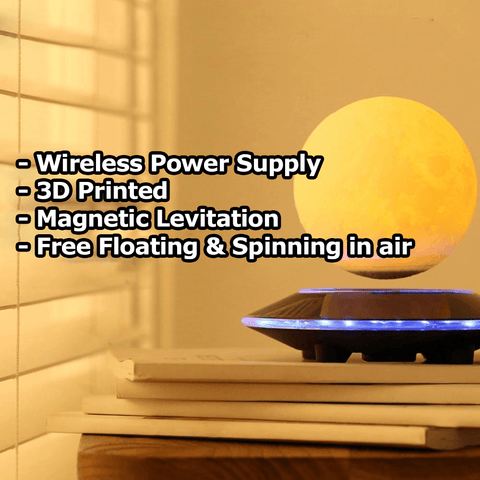 Levitating Moon Lamp
