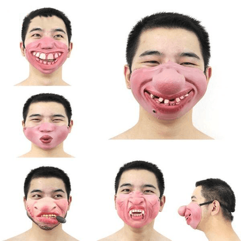 Half-Face Looney Mask