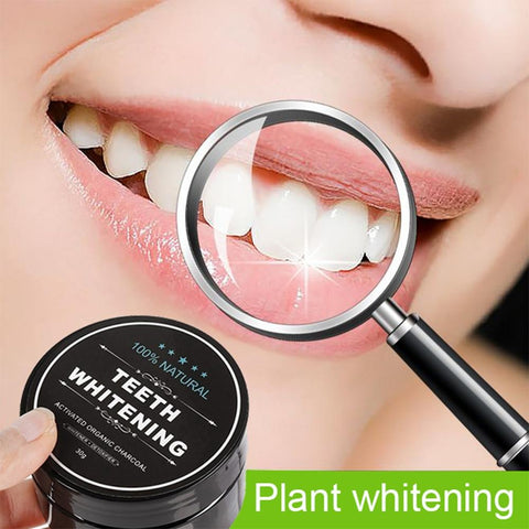 SparklySmile™ Bamboo Charcoal Teeth Whitening Powder