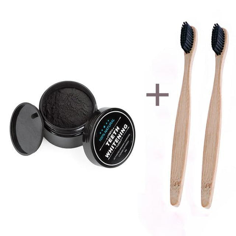 SparklySmile™ Bamboo Charcoal Teeth Whitening Powder