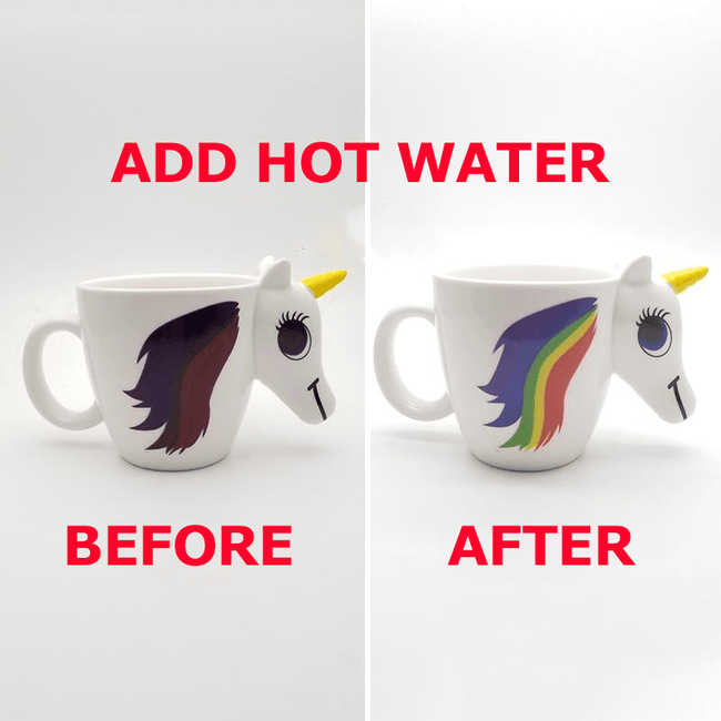 Unicorn Temperature Changing Mug