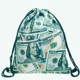 Lightweight Drawstring Emoji Bag