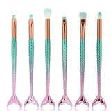 Mermaid Makeup Brushes