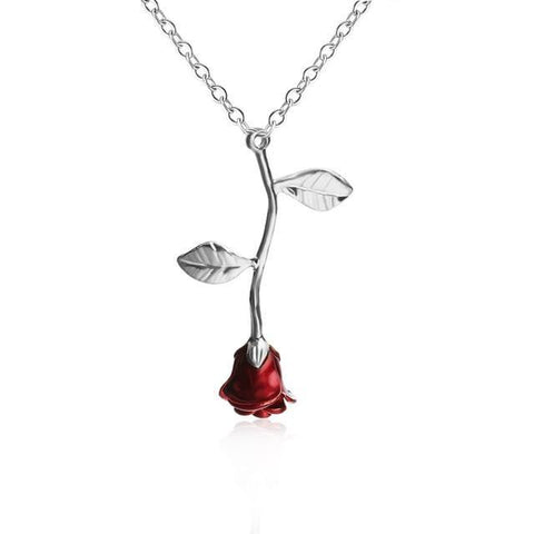 Enchanted Rose Necklace