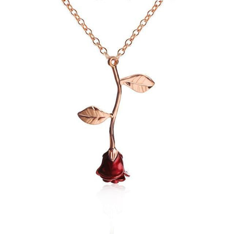 Enchanted Rose Necklace