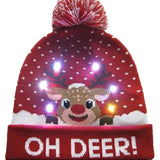 Crazy Christmas LED Hat