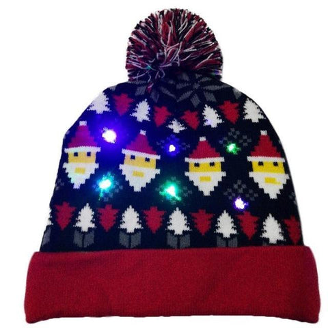 Crazy Christmas LED Hat