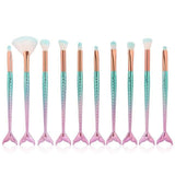 Mermaid Makeup Brushes