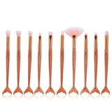 Mermaid Makeup Brushes