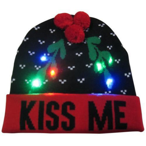 Crazy Christmas LED Hat