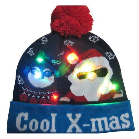 Crazy Christmas LED Hat