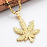 Top Tree Leaf Necklace and Pendant