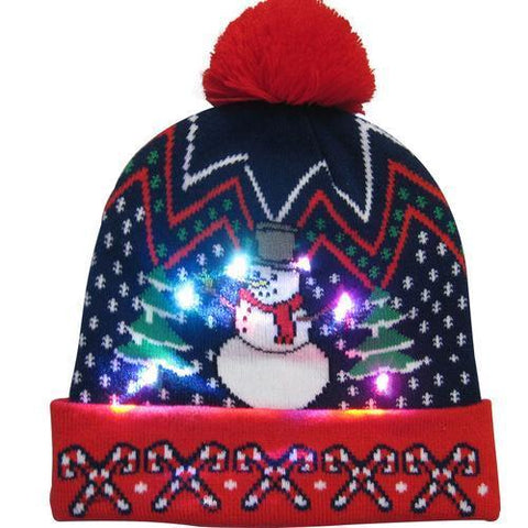 Crazy Christmas LED Hat