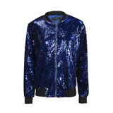 Sequin Bomber Jacker