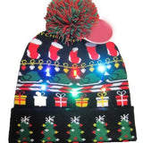Crazy Christmas LED Hat