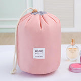 Drawstring Barrel Cosmetic Bag