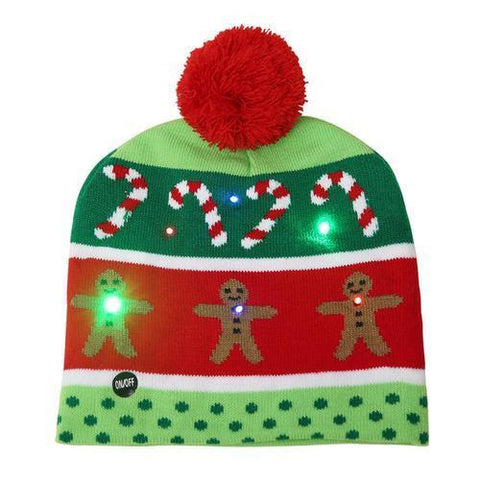 Crazy Christmas LED Hat