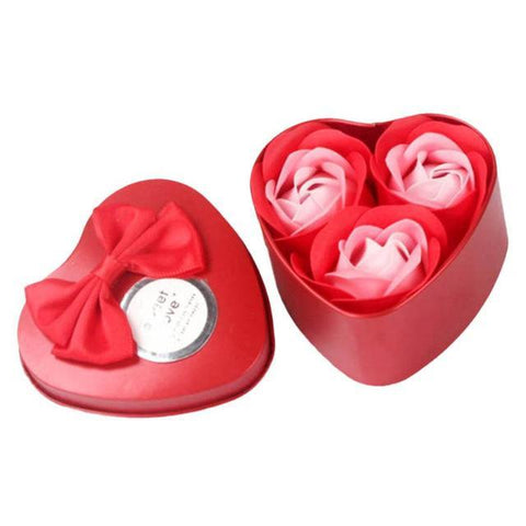 Heart Garden Soap Roses