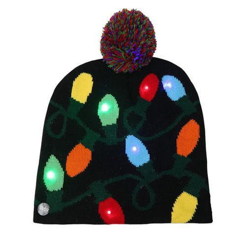 Crazy Christmas LED Hat