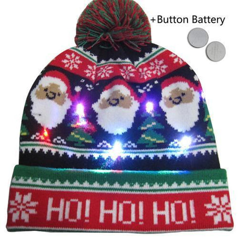 Crazy Christmas LED Hat