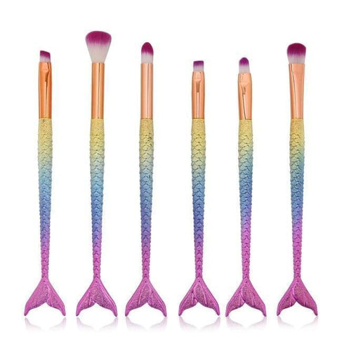 Mermaid Makeup Brushes