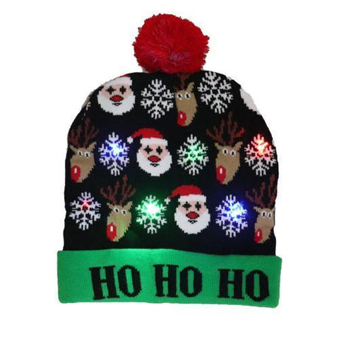 Crazy Christmas LED Hat