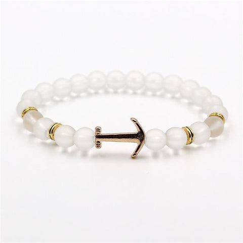 Anchored Stone Bracelet