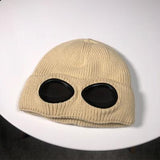 Knitted Hat With Glasses
