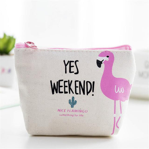 Flamingo Coin Purse