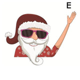 Christmas Waving Car Wiper Stickers