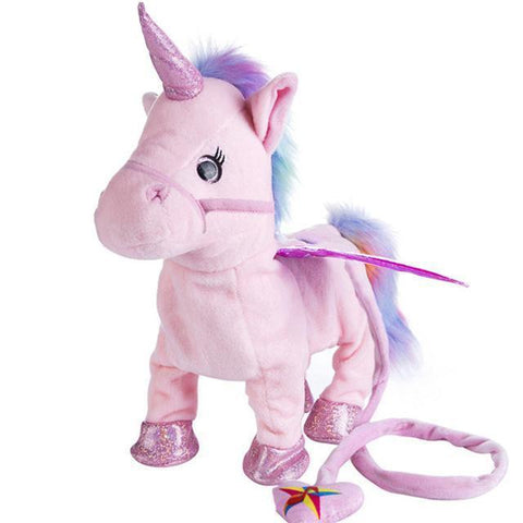 Walking Unicorn Plush Toy