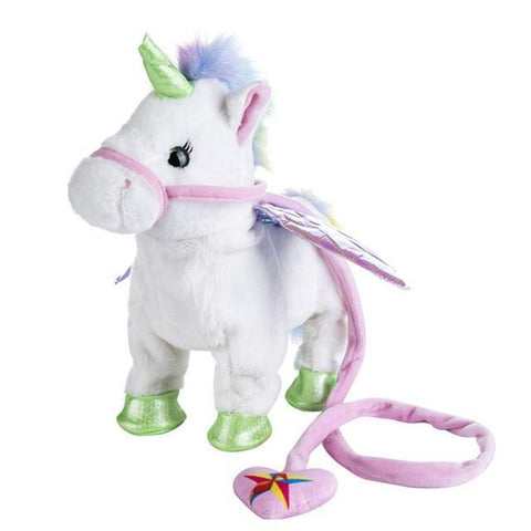 Walking Unicorn Plush Toy